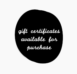 gift certificate